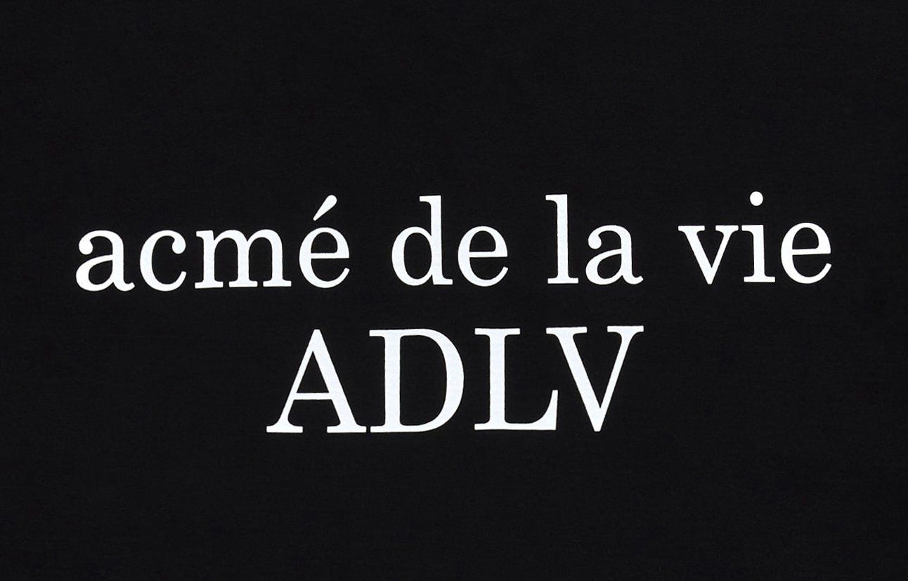 Áo thun - Acmé de la vie - ADLV BABY FACE SHORT SLEEVE T-SHIRT BLACK CAP BOY