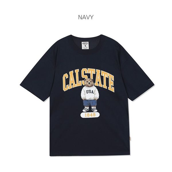  Áo Thun WHO.A.U - Photorealistic Steve Navy T-shirt - WHRPC2415U 