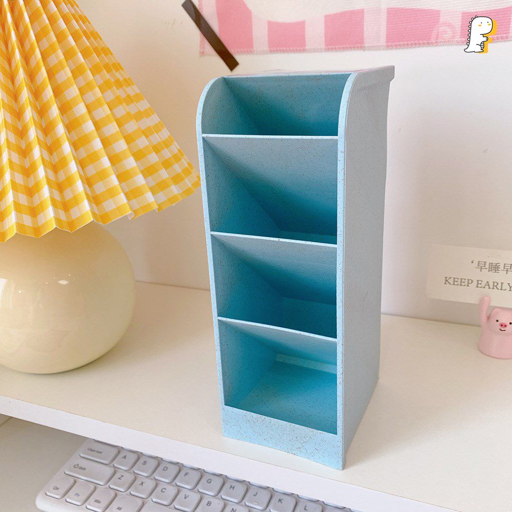 Kệ cắm bút 4 tầng lúa mạch mẫu mới