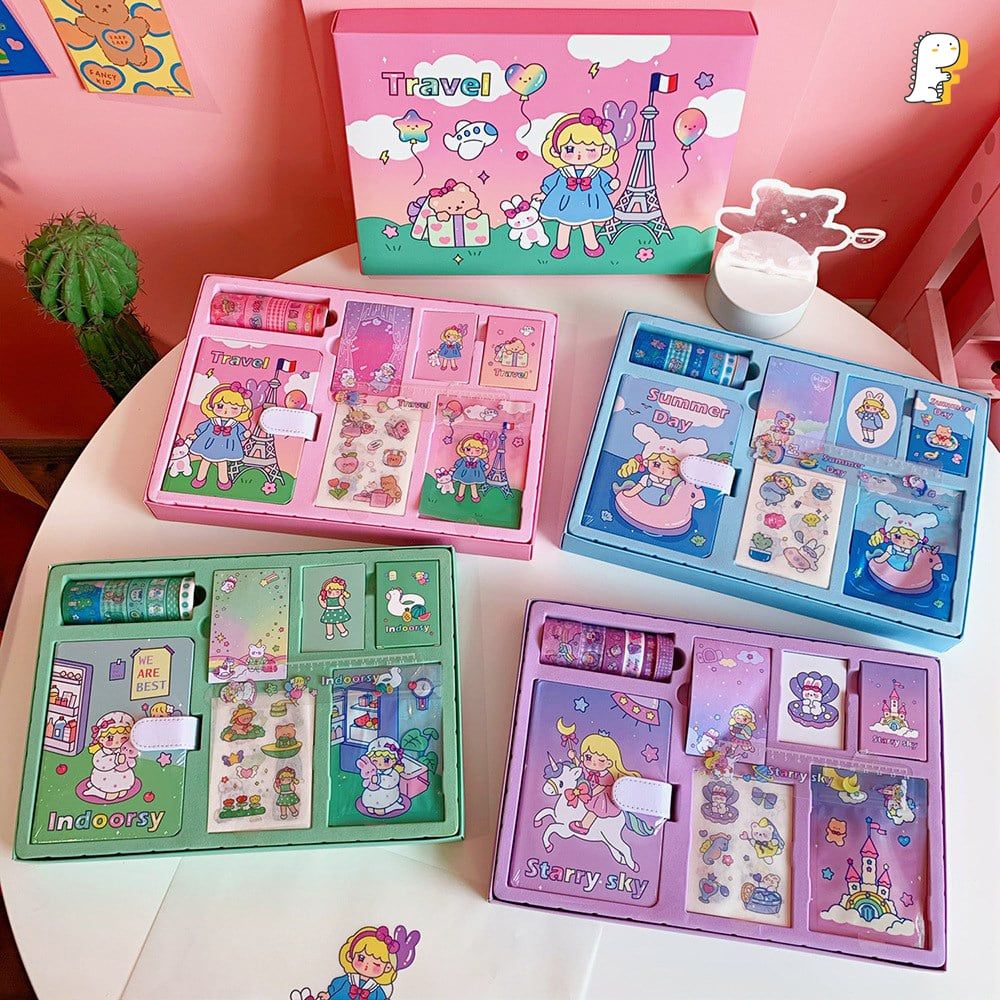 Set văn phòng phẩm 7 in 1