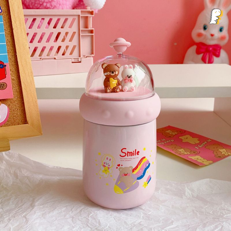 Bình giữ nhiệt Cầu tuyết Brown Bear