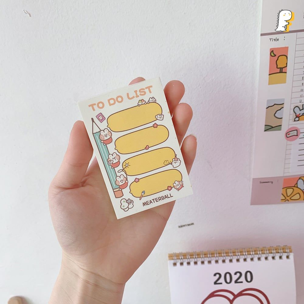 Giấy note Meaterball Korea