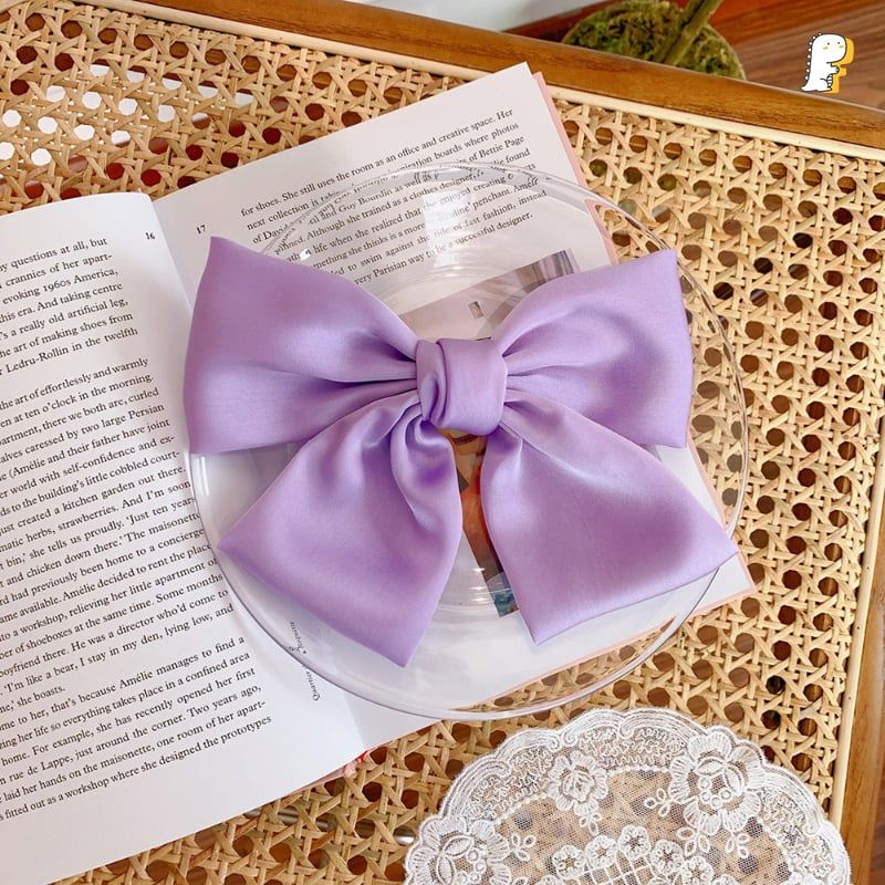 Kẹp tóc nơ to mẫu mới