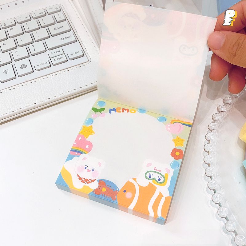Giấy note Gấu trắng Korea