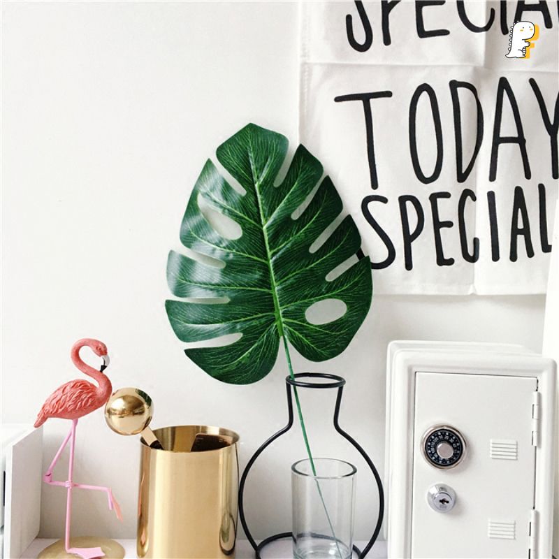 Lá monstera trang trí