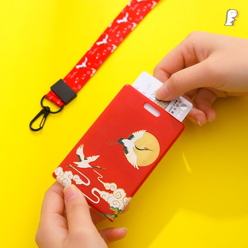 Dây strap kèm đựng thẻ