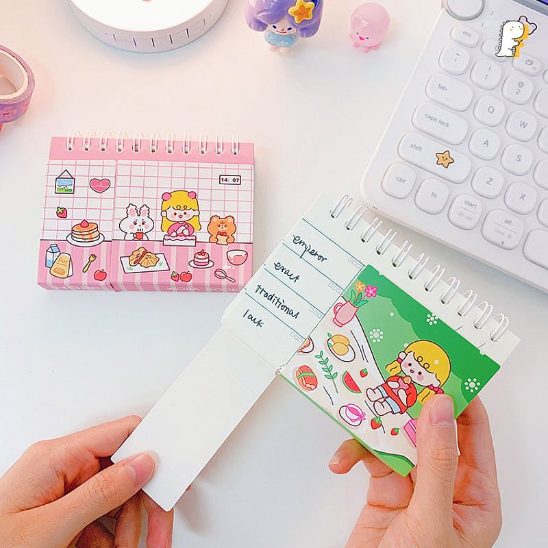 Sổ Work book Cô bé và thỏ trắng