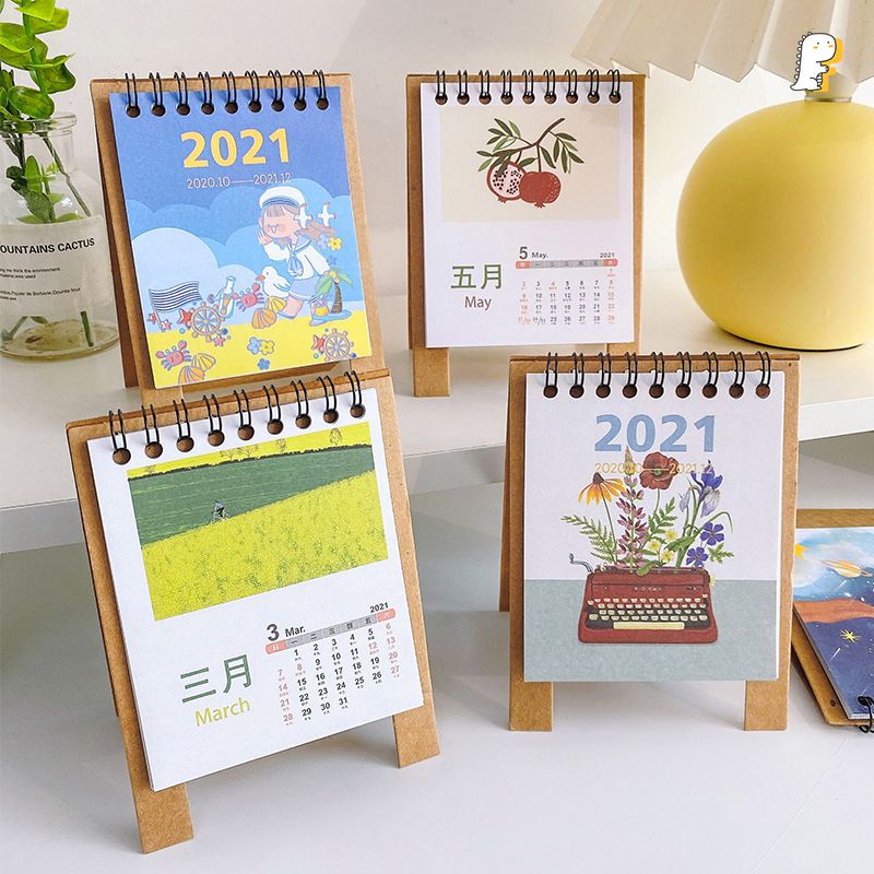 Lịch mini nhiều hình 2021
