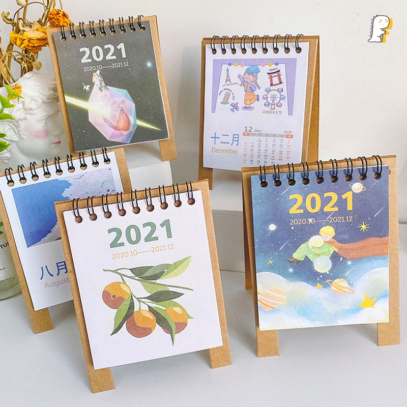 Lịch mini nhiều hình 2021
