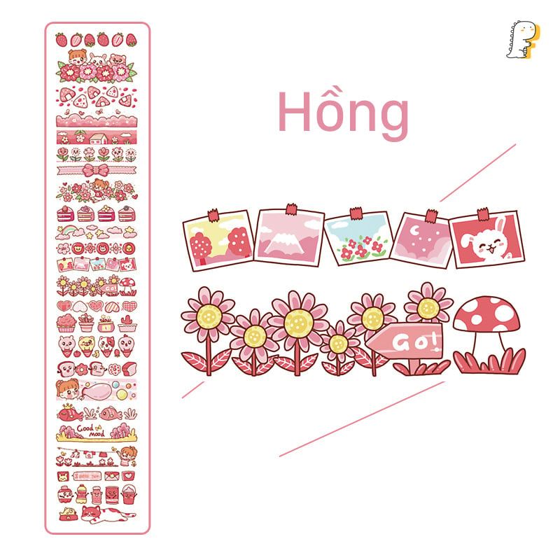 Masking tape bóng hoạt hình