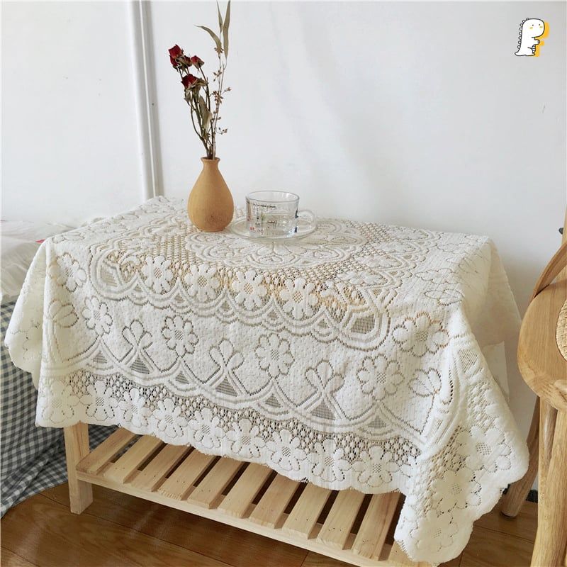 Khăn trải bàn vải ren cổ điển