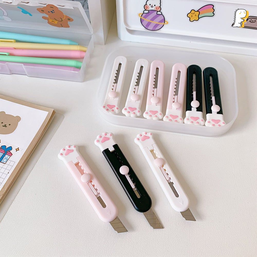 Dao rọc giấy mini Chân mèo