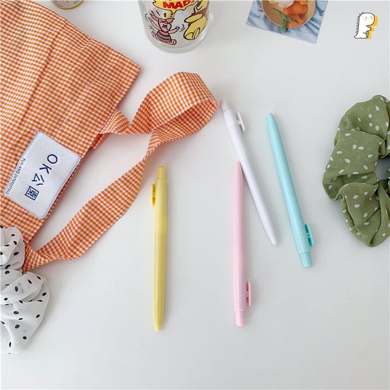 Bút gel pastel màu trơn mẫu mới