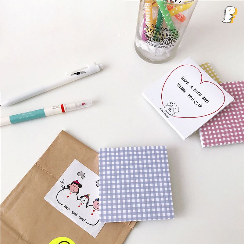 Giấy note kẻ sọc nhiều màu