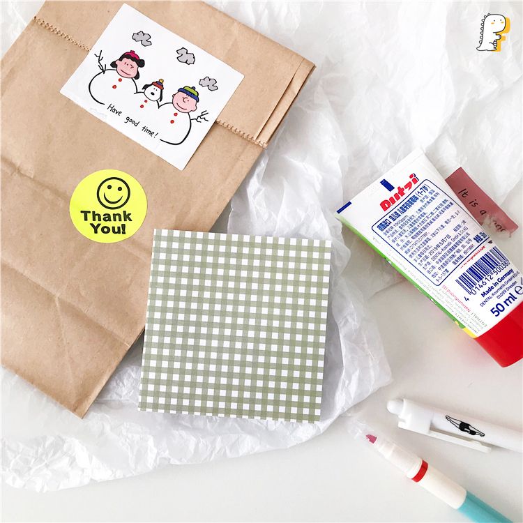 Giấy note kẻ sọc nhiều màu