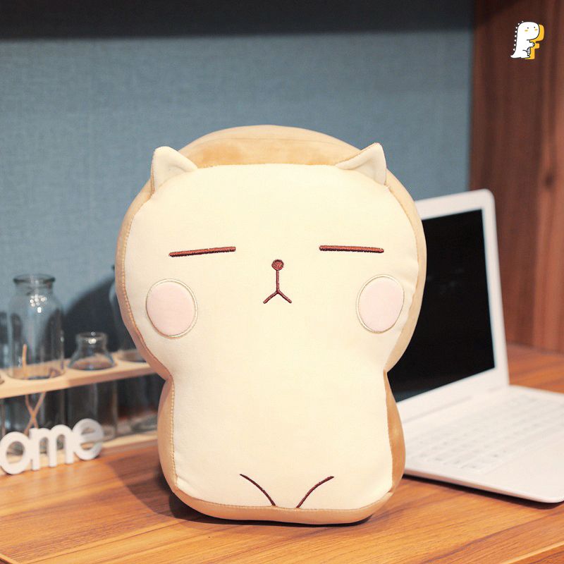 Gối ôm mèo mặt quạu 40cm