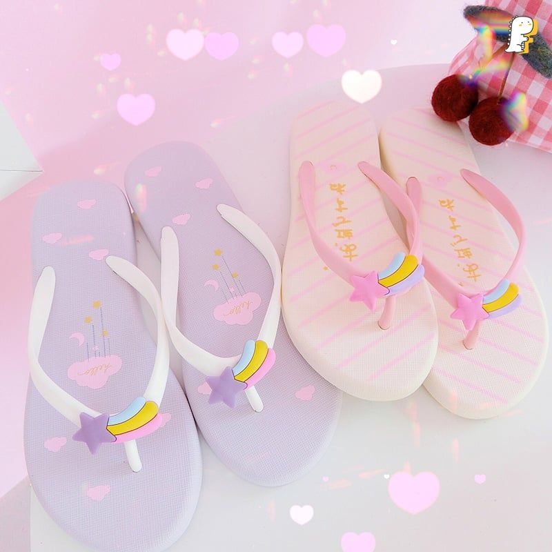 Dép xỏ ngón pvc unicorn
