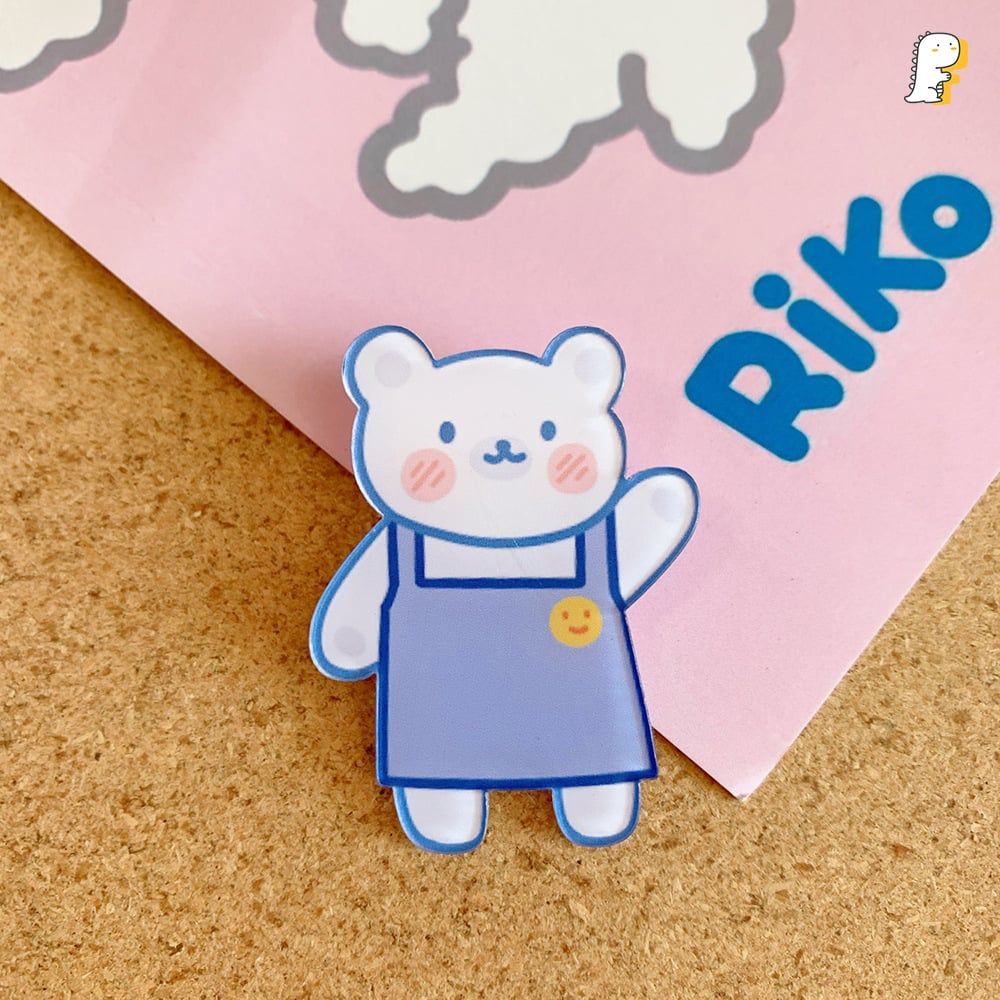 Huy hiệu mica Hình thú