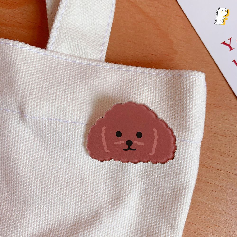Huy hiệu mica Hình thú