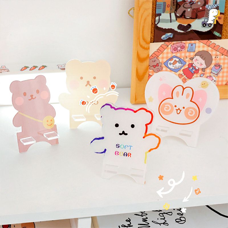 Giá đỡ điện thoại hình gấu
