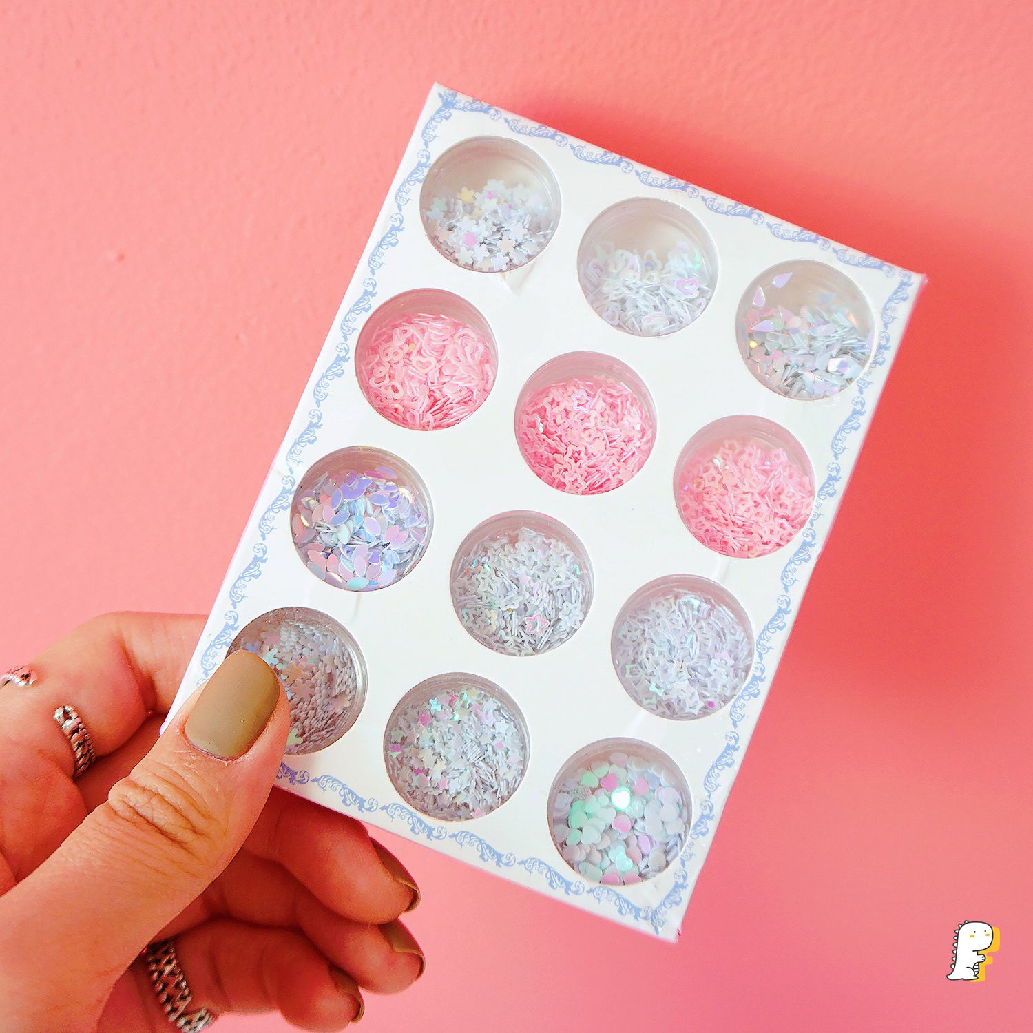 Set 12 hộp Glitter