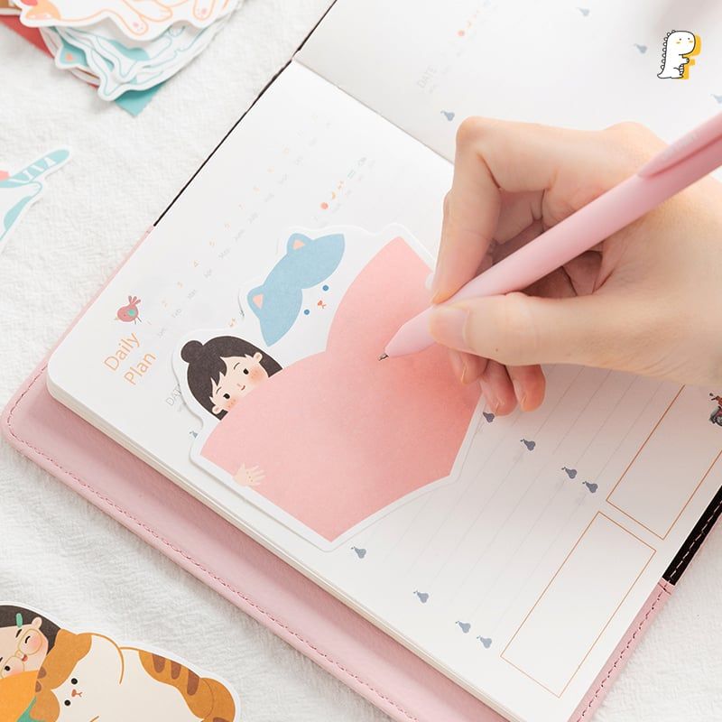 Sticky note miếng Mèo béo