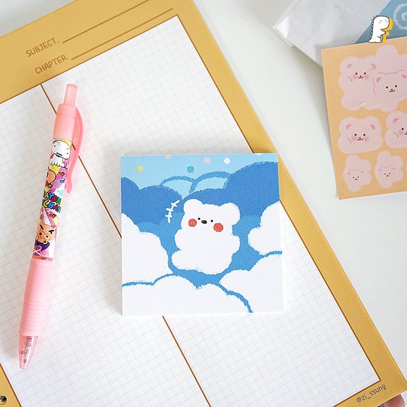 Giấy note gấu trắng