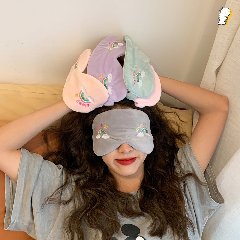 Bịt mắt ngủ Sleep is rainbow