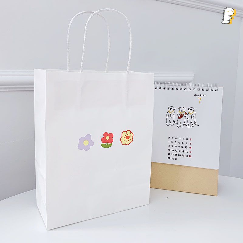 Túi giấy quà tặng bông Hoa