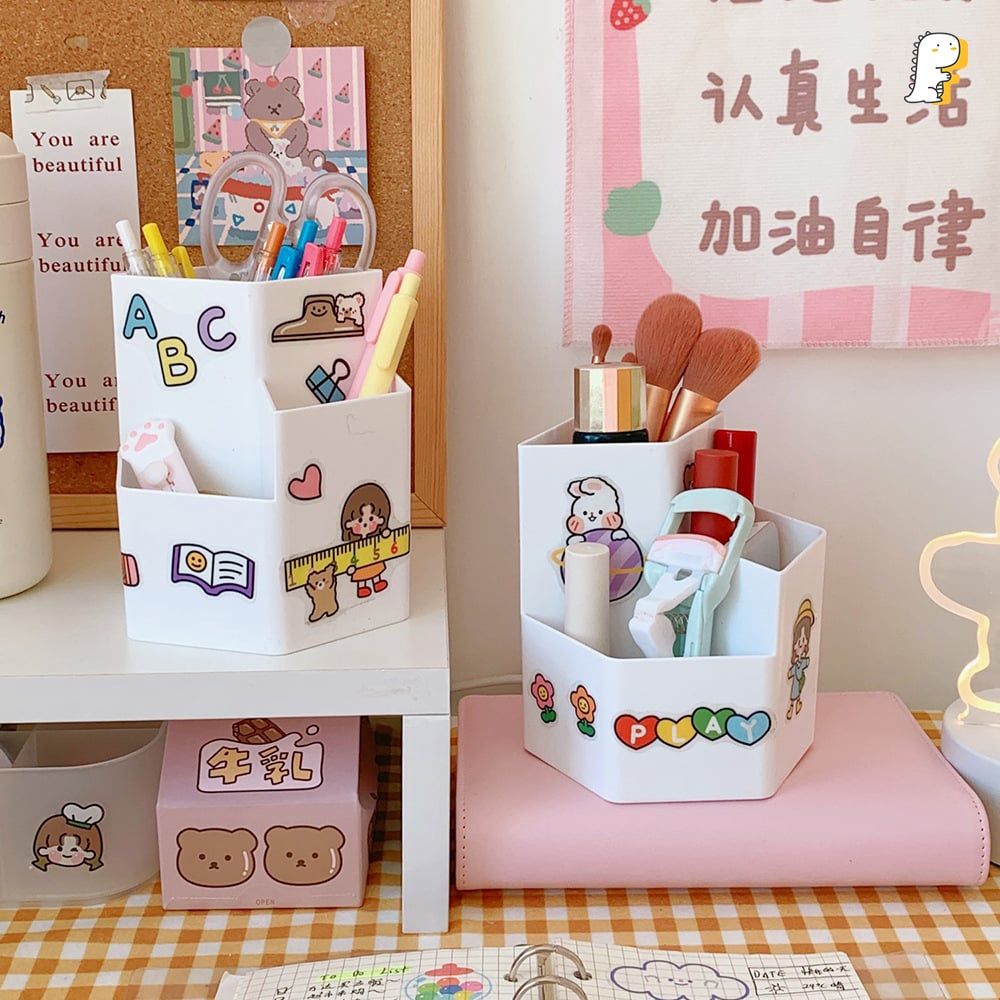 Khay đựng đồ đa giác 3 ngăn