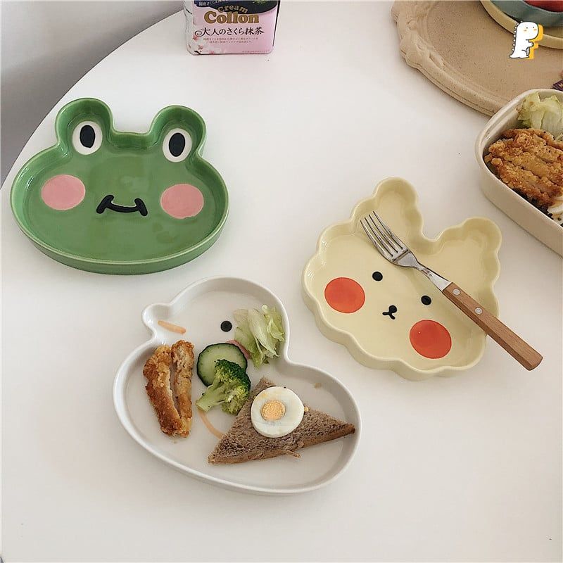 Đĩa sứ Animals Korea