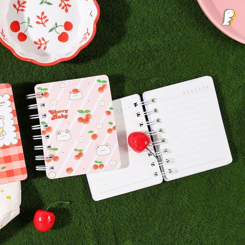 Sổ lò xo Gấu Cherry