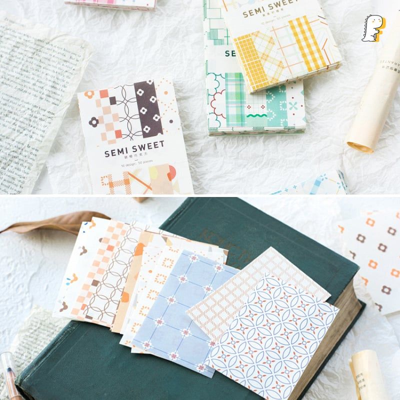 Giấy note họa tiết Semi Sweet