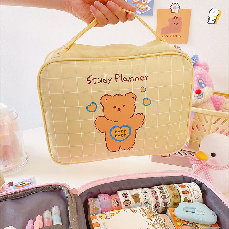 Túi đựng đa năng Gấu Study Planner