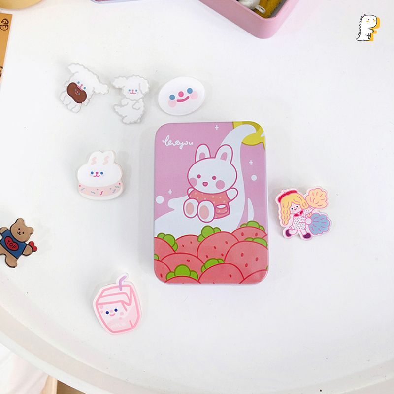 Hộp thiếc Korea nhiều hình