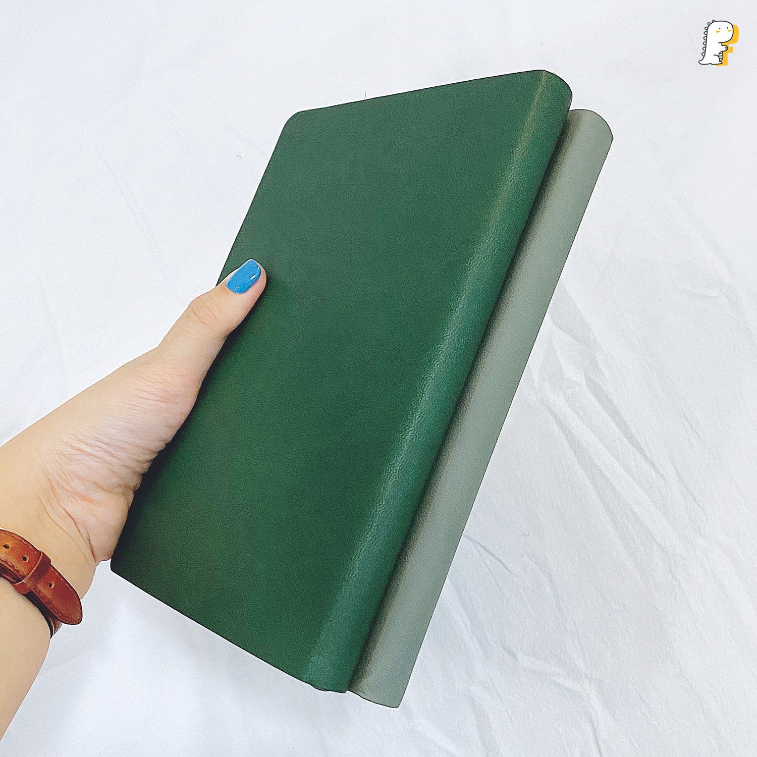Sổ dot bìa da cao cấp What ever A5
