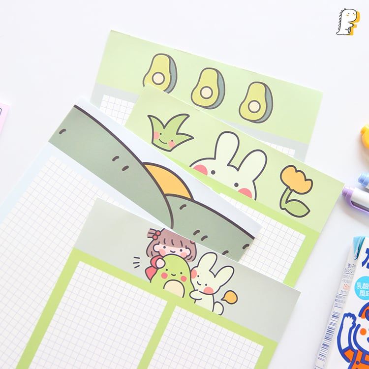 Giấy viết B5 Cô bé và thỏ