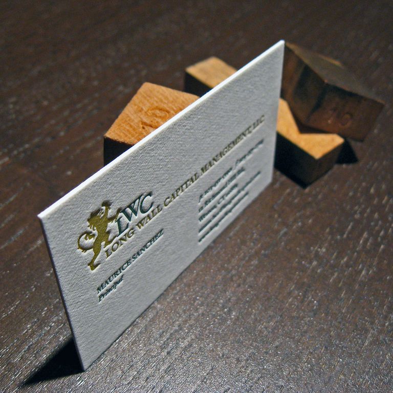 In Name Card giấy mỹ thuật 2 lớp