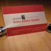 In Name Card giấy nhựa trong suốt