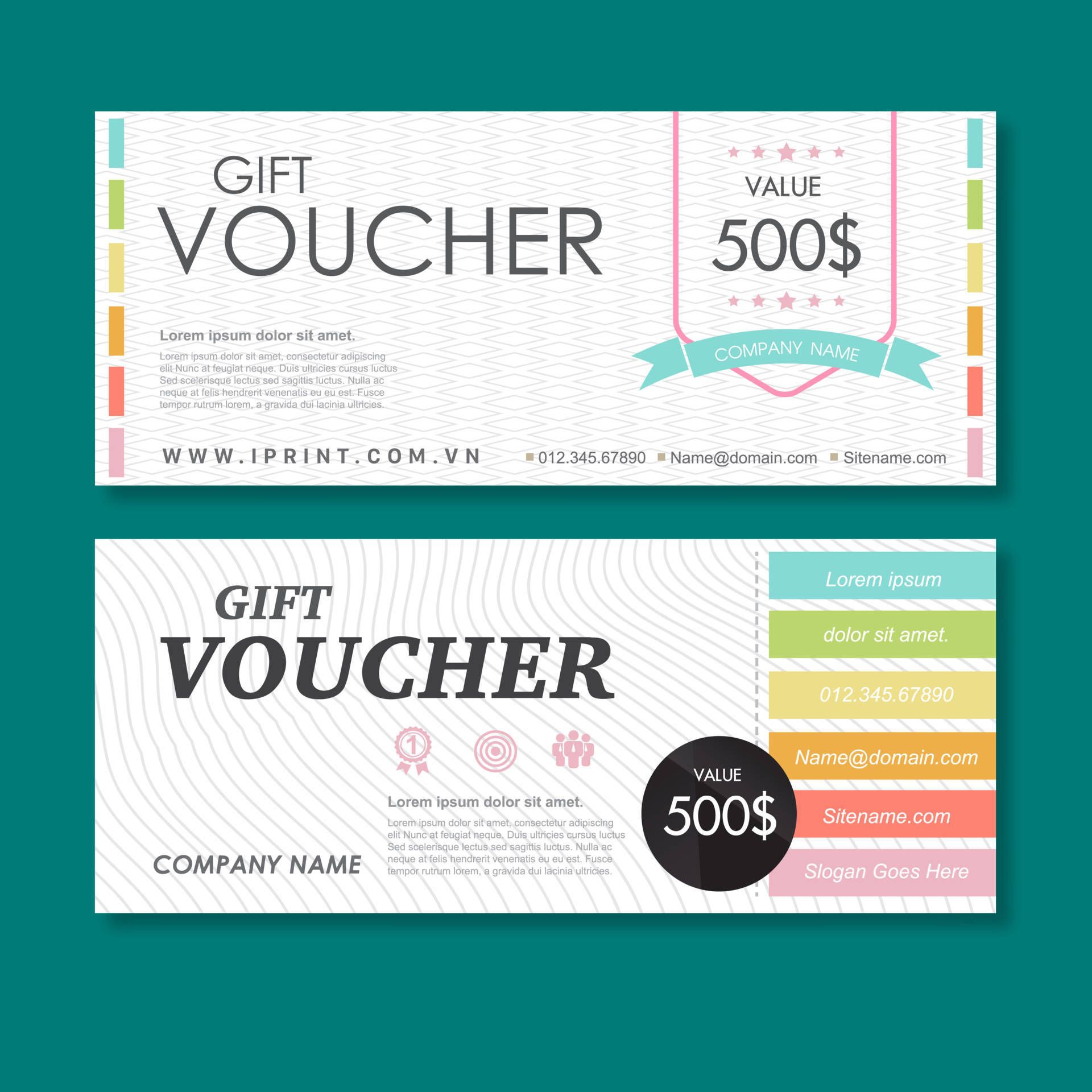 In Gift voucher giảm giá