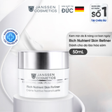 Kem mịn da, nâng cơ ban ngày cho da lão hoá sớm - Janssen Cosmetics Rich Nutrient Skin Refiner 50ml