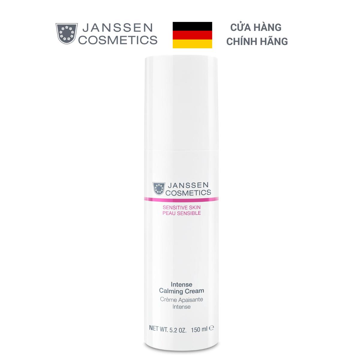 Kem Dưỡng Da Nhạy Cảm - Janssen Cosemtics Intense Calming Cream 150ml