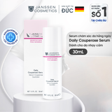 Serum chăm sóc hằng ngày cho da nhạy cảm giãn mao mạch - Janssen Cosmetics Daily Couperose Serum 30ml