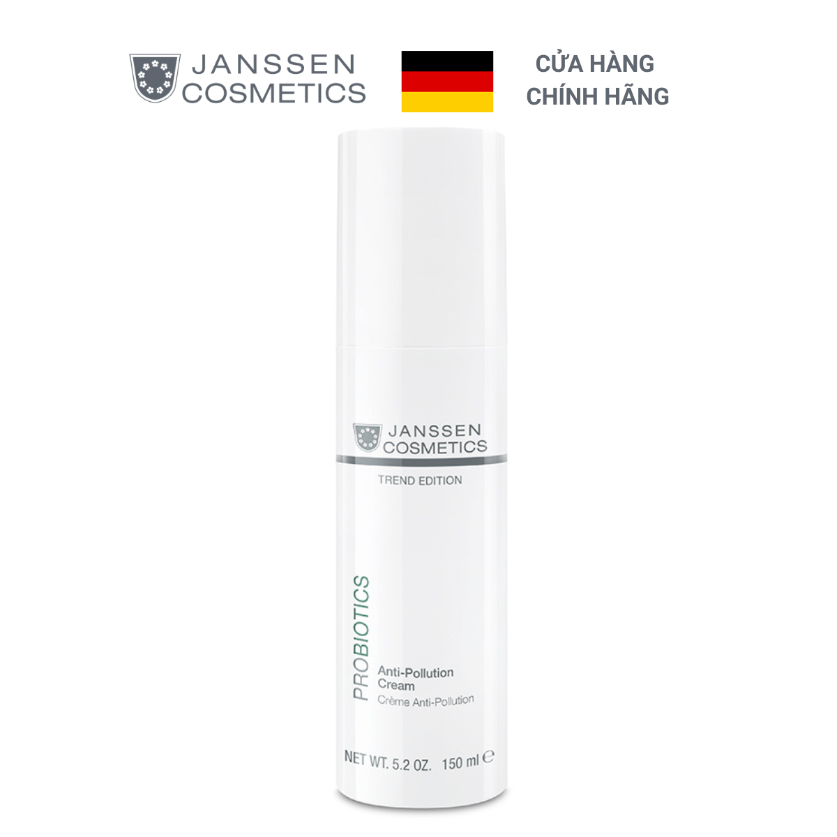 Kem chống lão hoá kỹ thuật số - Janssen Cosmetics Probiotics Anti-Pollution Cream 150ml