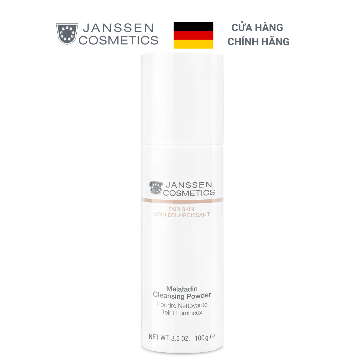 Sữa rửa mặt dạng bột làm sáng da - Janssen Cosmetics Melafadin Cleansing Powder 100g