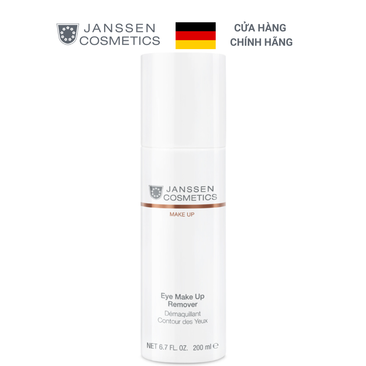 Gel tẩy trang Janssen Cosmetics Eye Make Up Remover 200ml