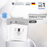 Kem dưỡng trắng da và ngăn ngừa lão hóa - Janssen Cosmetics Vitaforce C Cream 50ml