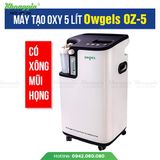 Máy tạo oxy Owgels OZ-5-01TW0 - thêm chức năng xông mũi