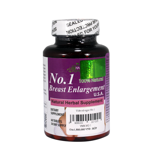 Viên nở ngực no.1 breast enlargement usa