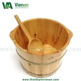 Những ưu điểm vượt trội của Chậu ngâm chân gỗ Thông thấp 25cm - Hàng loại 1